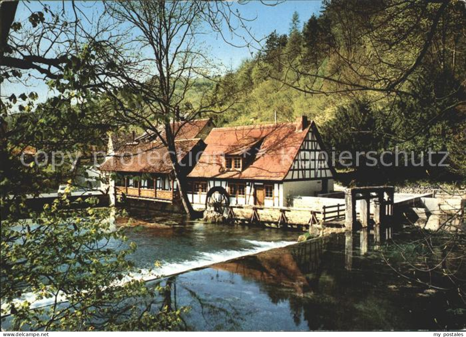 72276916 Blaubeuren Muehle Hammerschmiede Am Blautopf Blaubeuren - Blaubeuren