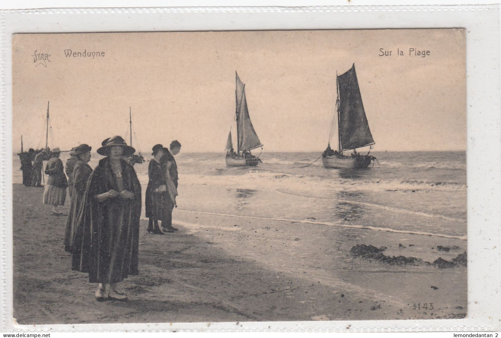 Wenduyne. Sur La Plage. * - Wenduine