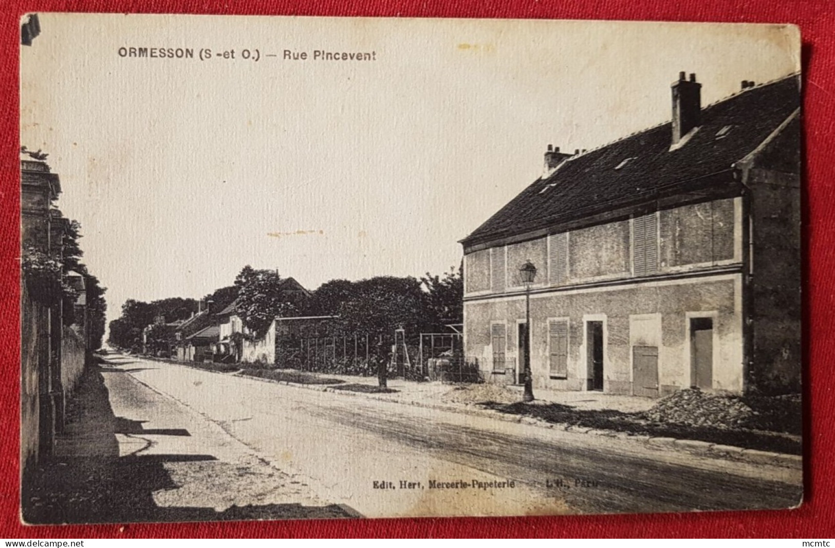 CPA -  Ormesson  -(S.-et-O.) -  Rue Pincevent - Ormesson Sur Marne