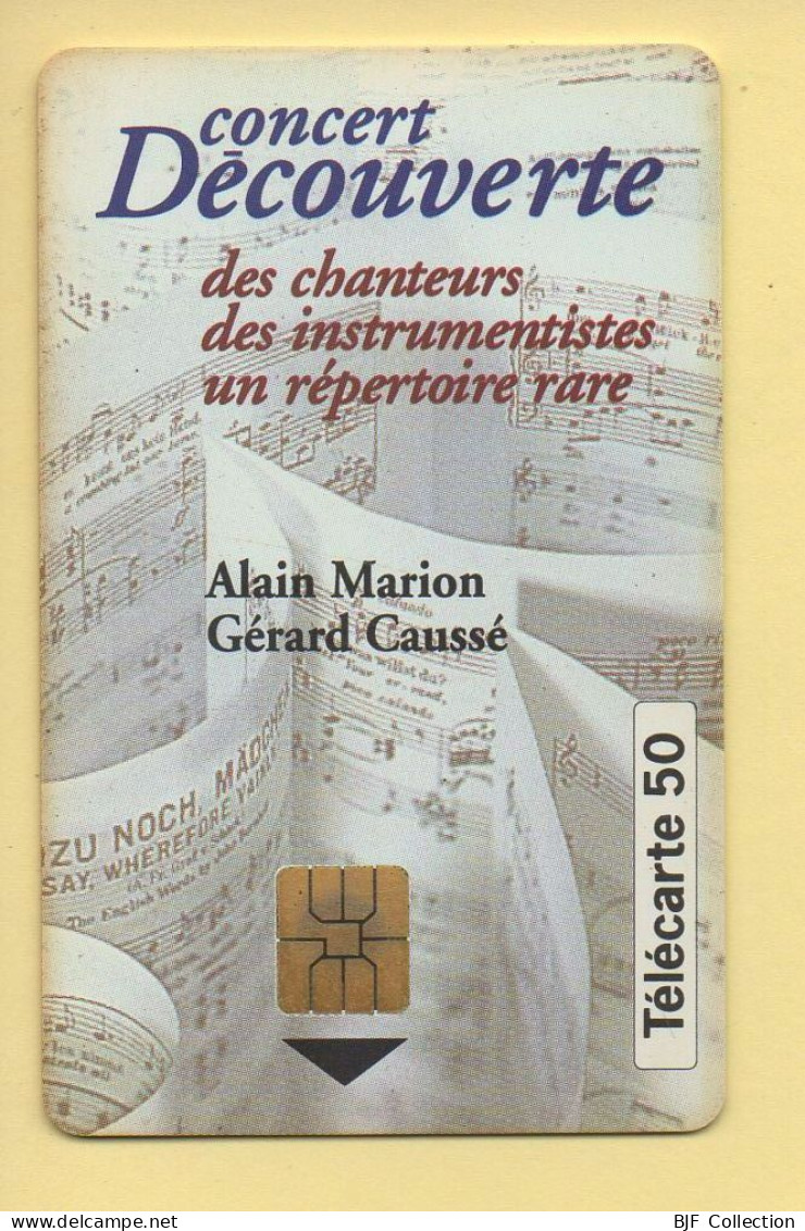 Télécarte 1993 : CONCERT DECOUVERTE / 50 Unités / Numéro A 3C010131 / 10-93 (voir Puce Et Numéro Au Dos) - 1993