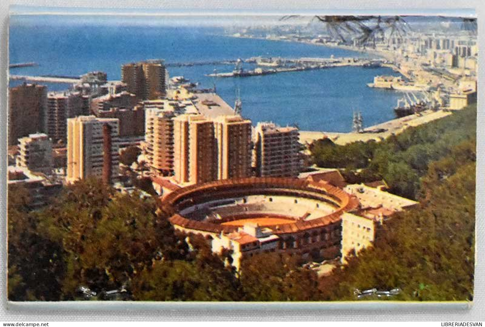 Caja Carterita De Cerillas Plaza De Toros De Málaga. Feria Agosto 1987. Sin Usar - Otros & Sin Clasificación