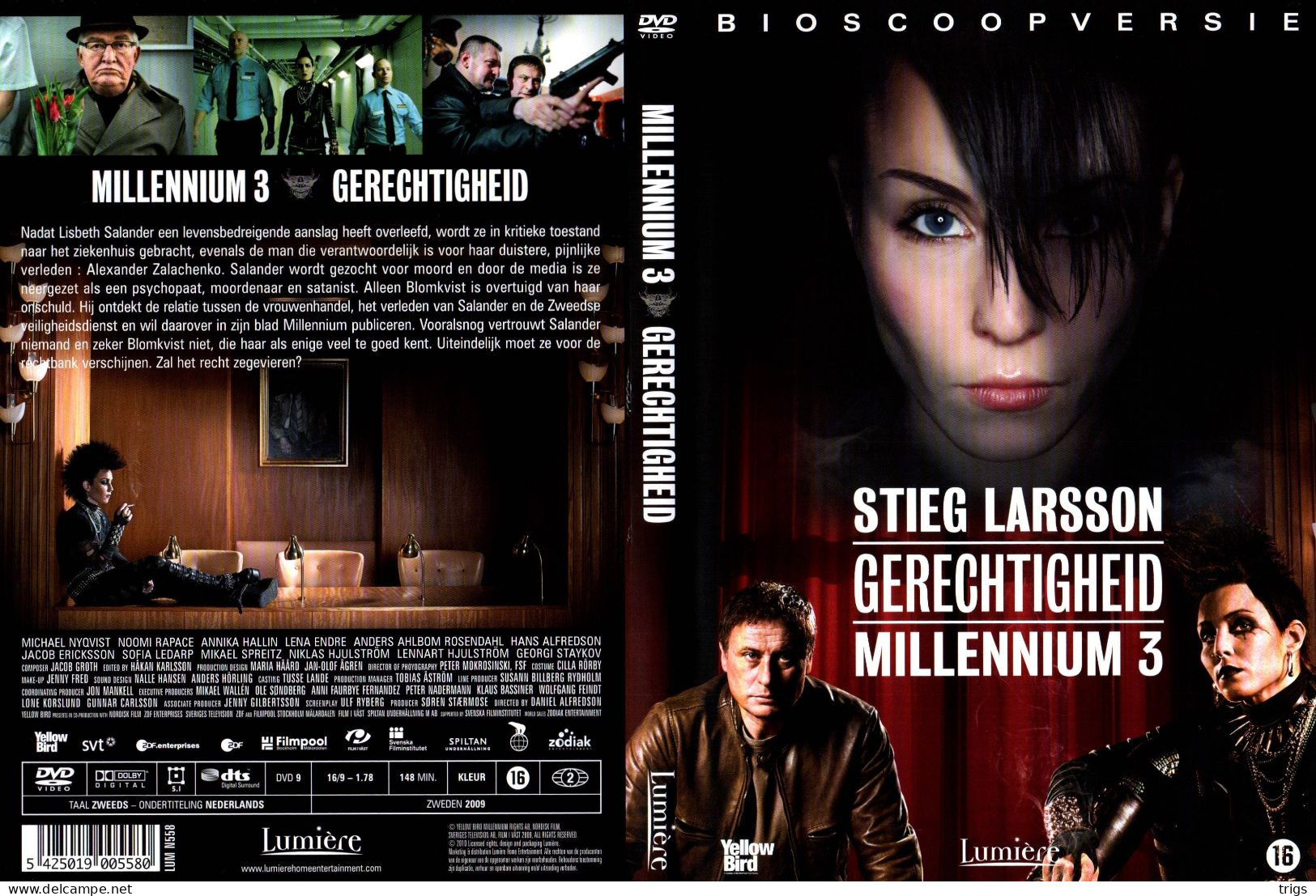 DVD - Millennium 3: Gerechtigheid - Krimis & Thriller