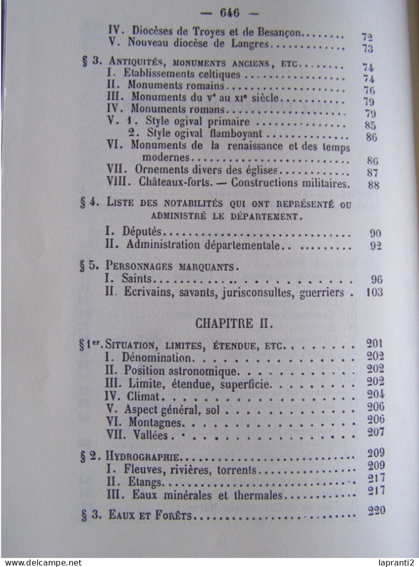 LE DEPARTEMENT DE LA HAUTE-MARNE. - Champagne - Ardenne