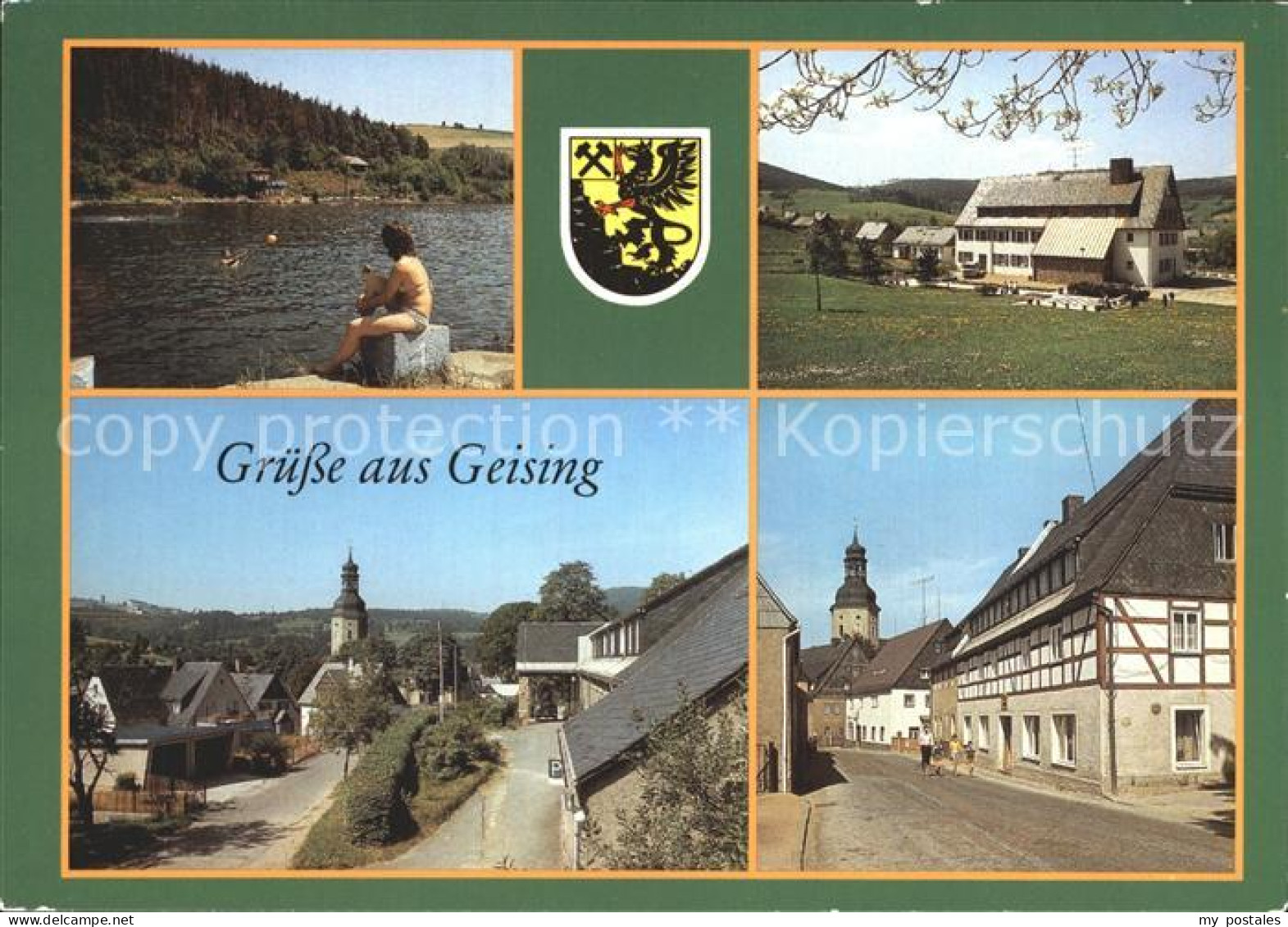 72263359 Geising Erzgebirge Freibad Huettenteich Betriebsferienheim Erich Weiner - Geising