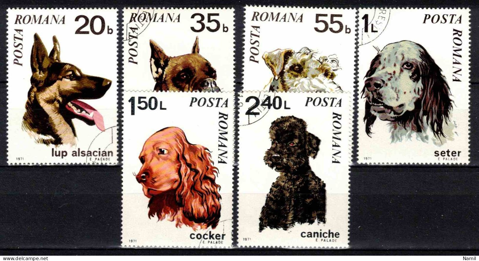 Roumanie 1971 Mi 2908-13 (Yv 2586-91), Obliteré - Used Stamps