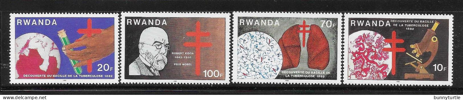 Rwanda 1982 TB Bacillus Centenary MNH - Ungebraucht