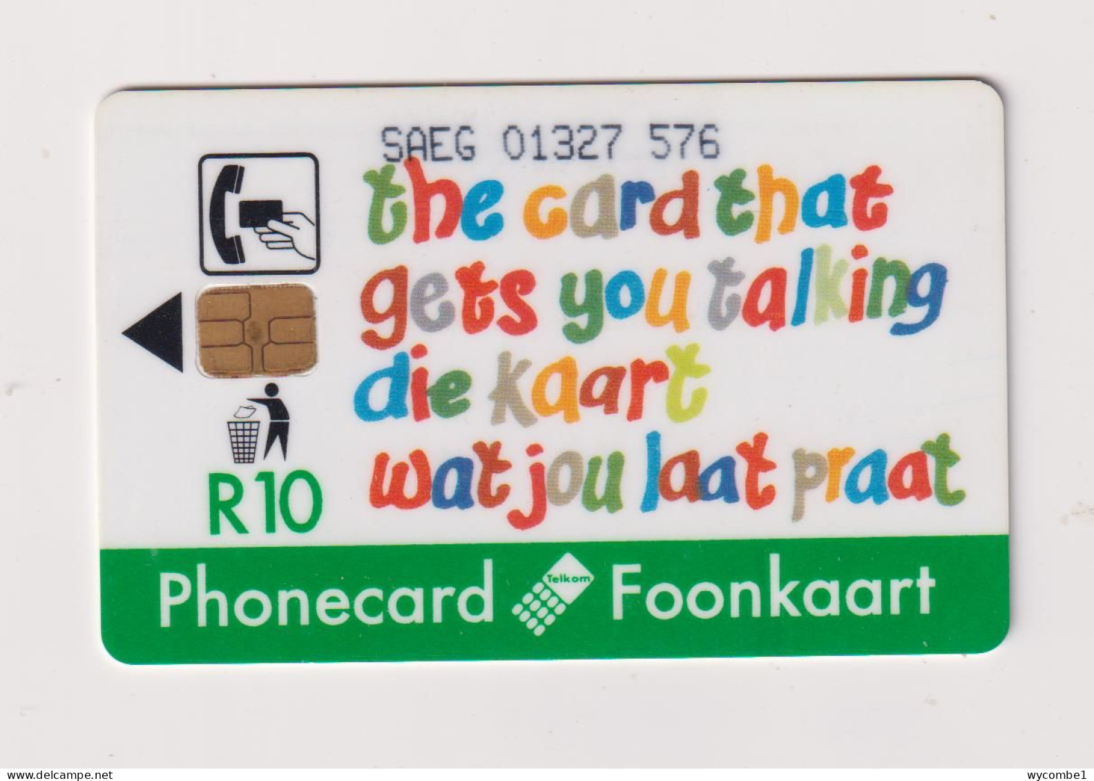 SOUTH AFRICA -  Child Art Chip  Phonecard - South Africa