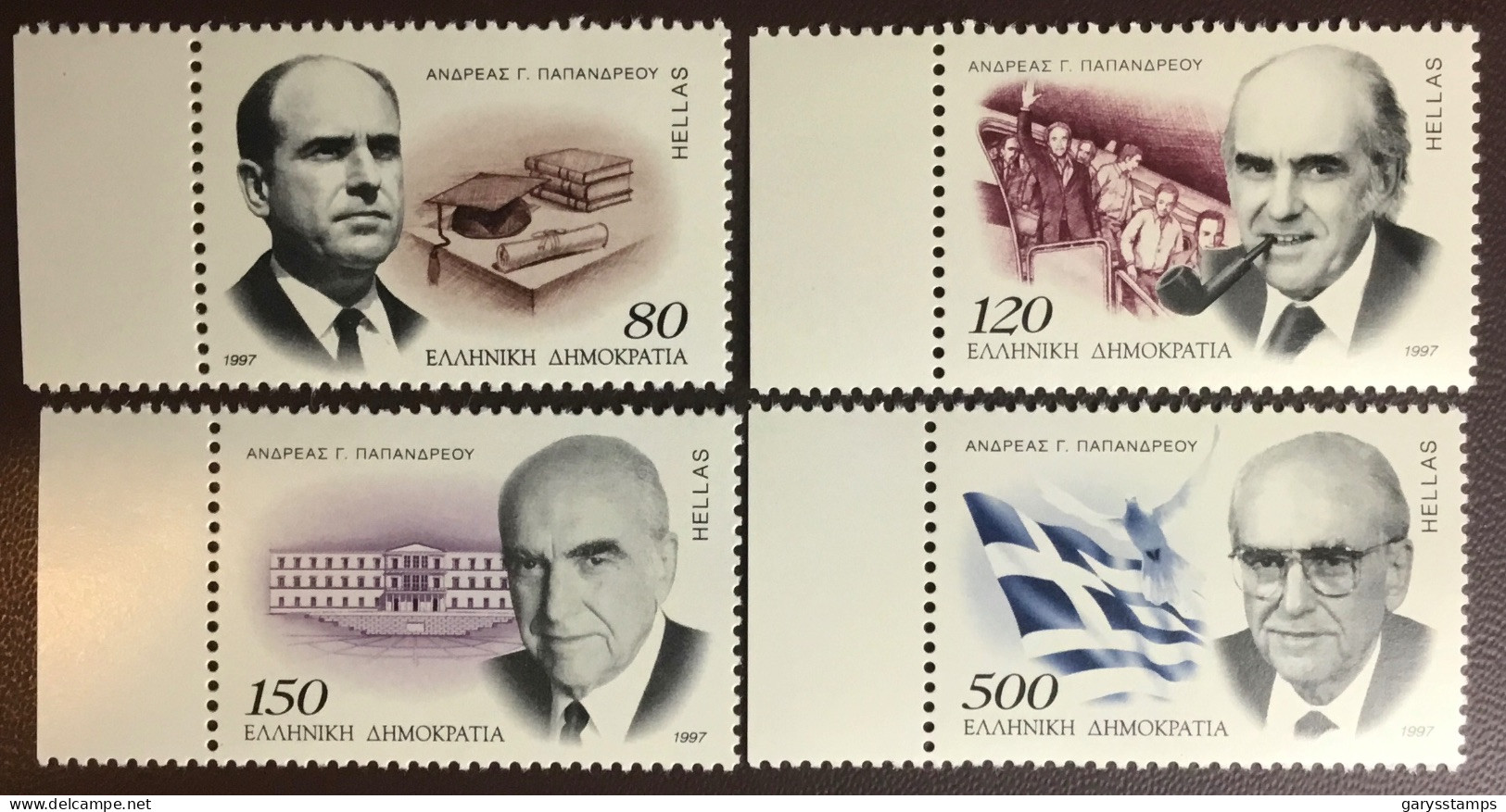 Greece 1997 Papandreou MNH - Unused Stamps