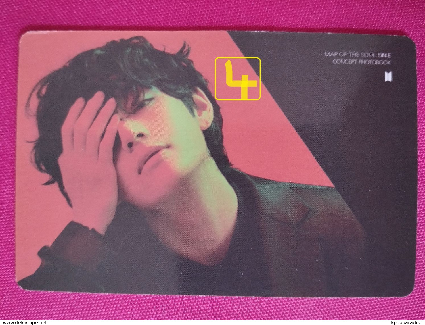 Photocard K POP Au Choix BTS Map Of The Soul One V Taehyung - Other Products