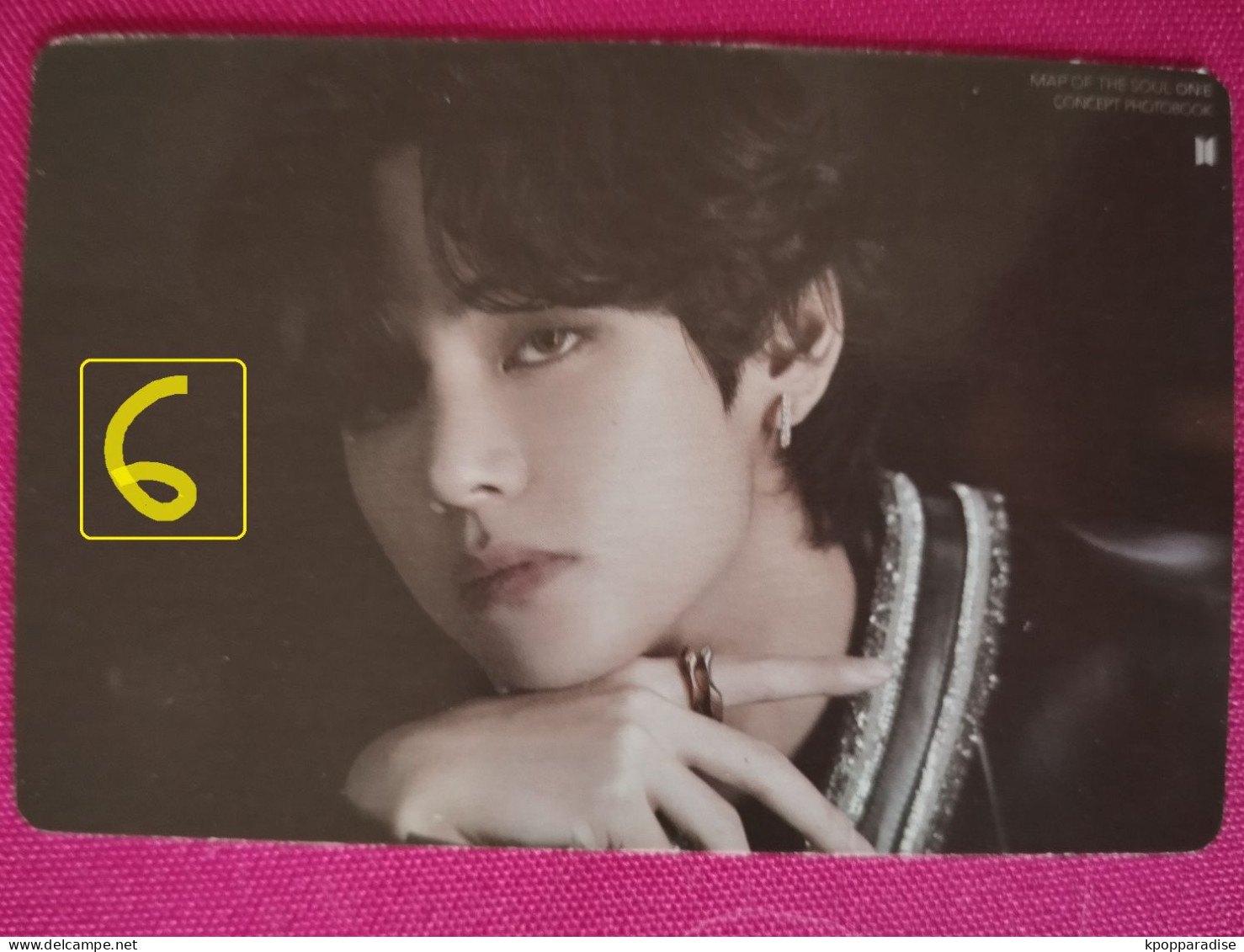 Photocard K POP au choix BTS Map of the soul one V Taehyung