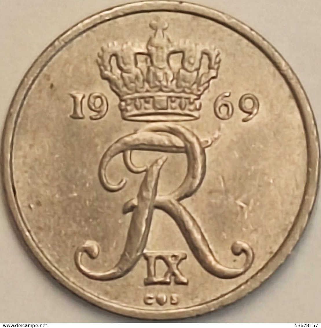 Denmark - 10 Ore 1969, KM# 849.1 (#3741) - Denmark