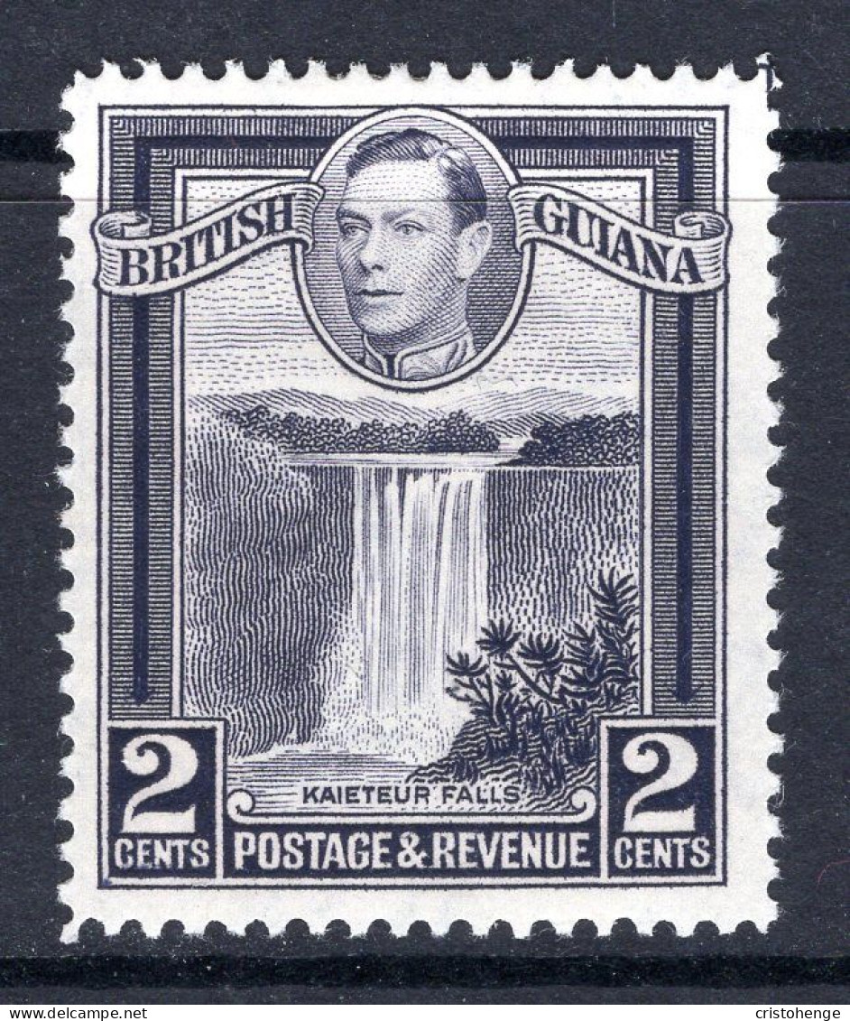 British Guiana 1938-52 KGVI Pictorials - 2c Kaieteur Falls - P.12½ HM (SG 309) - Guayana Británica (...-1966)