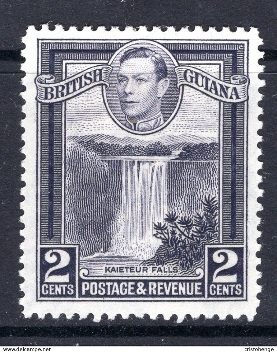 British Guiana 1938-52 KGVI Pictorials - 2c Kaieteur Falls - P.12½ HM (SG 309) - Guayana Británica (...-1966)