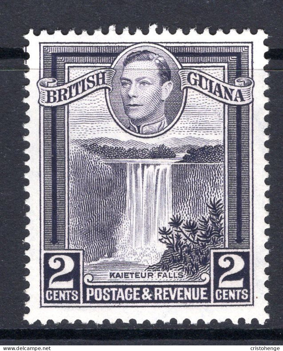 British Guiana 1938-52 KGVI Pictorials - 2c Kaieteur Falls - P.13 X 14 HM (SG 309a) - Britisch-Guayana (...-1966)