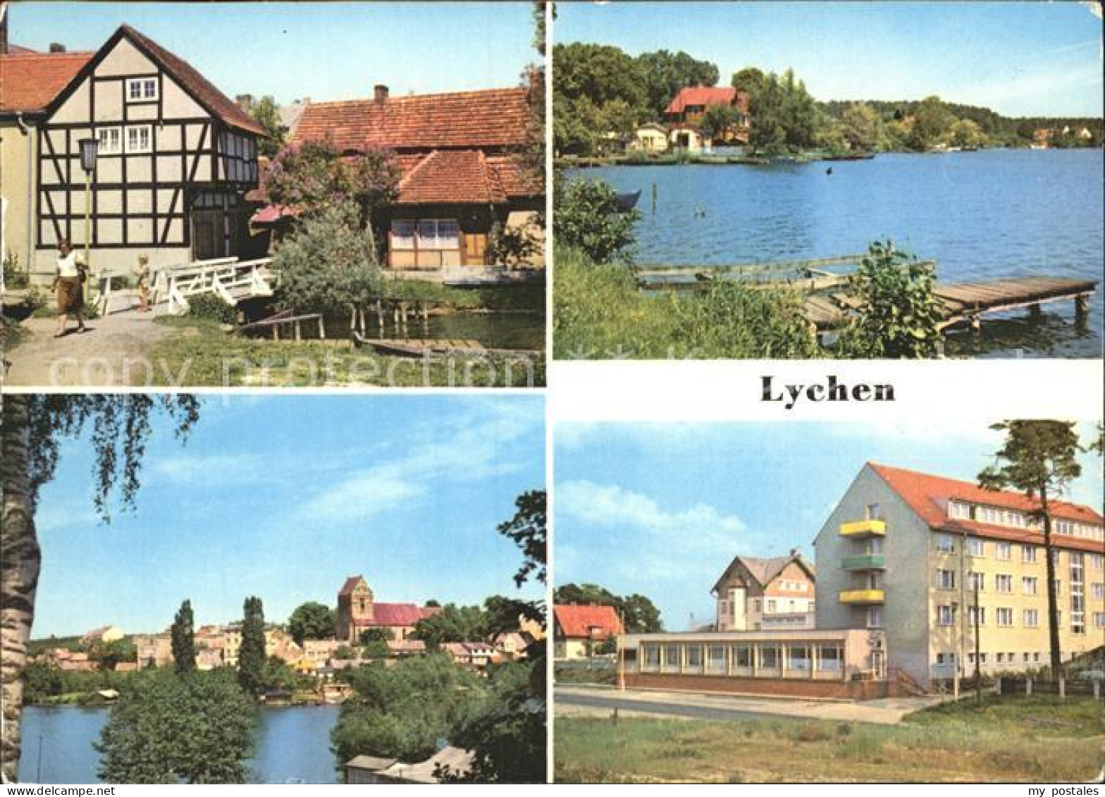 72260971 Lychen Malerwinkel Oberpfuhlsee Stadtsee Lychen - Lychen