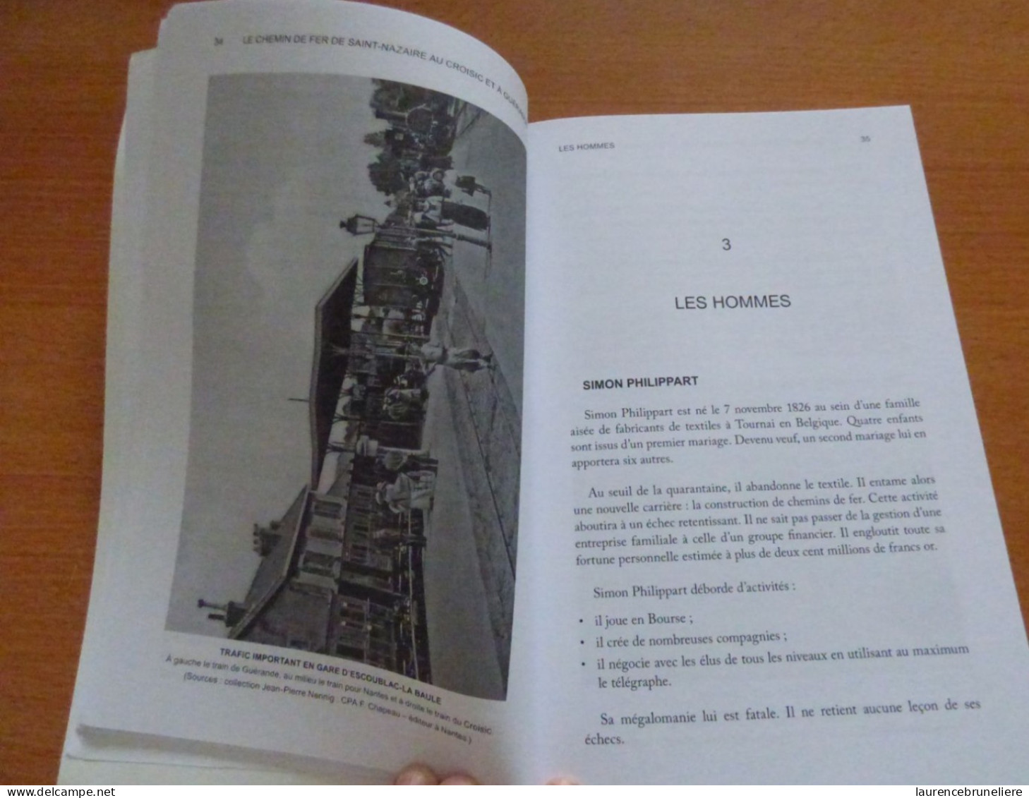 LE CHEMIN DE FER DE SAINT-NAZAIRE AU CROISIC ET A GUERANDE DE 1865 A NOS JOURS - Livres Dédicacés