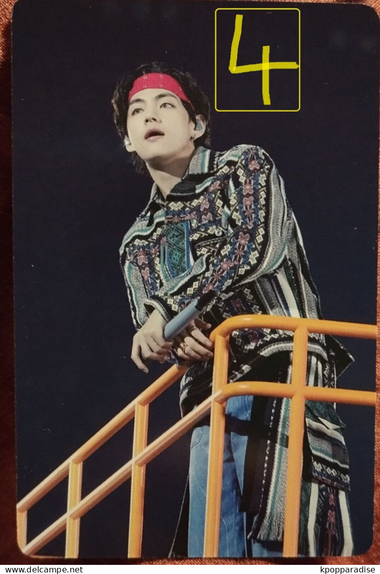 Photocard K POP Au Choix BTS 9th Anniversary Taehyung V - Other Products