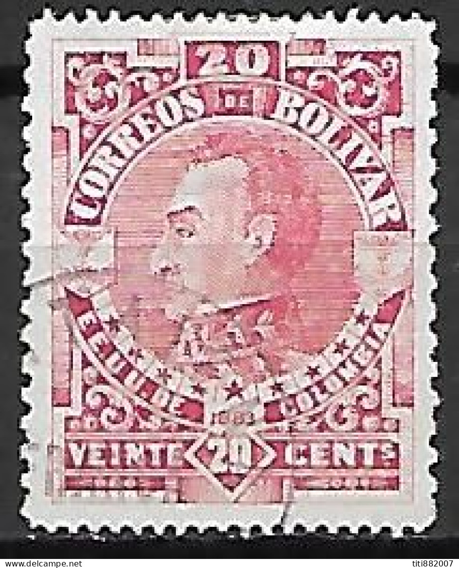 COLOMBIE   -  BOLIVAR  -  1883 .  Y&T N° 36 Oblitéré - Colombia