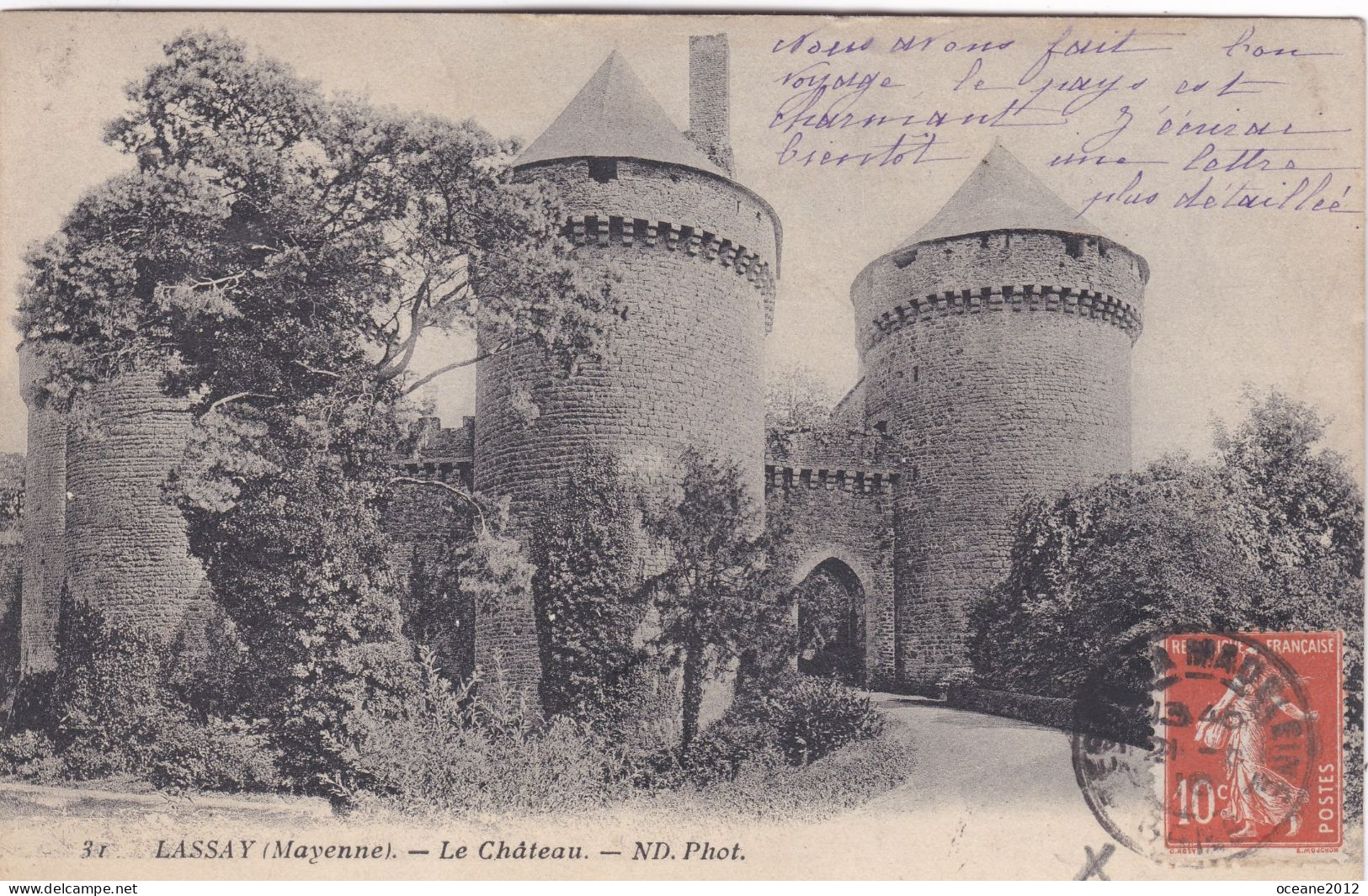 [53] Mayenne . Lassay Les Chateaux. Le Chateau - Lassay Les Chateaux