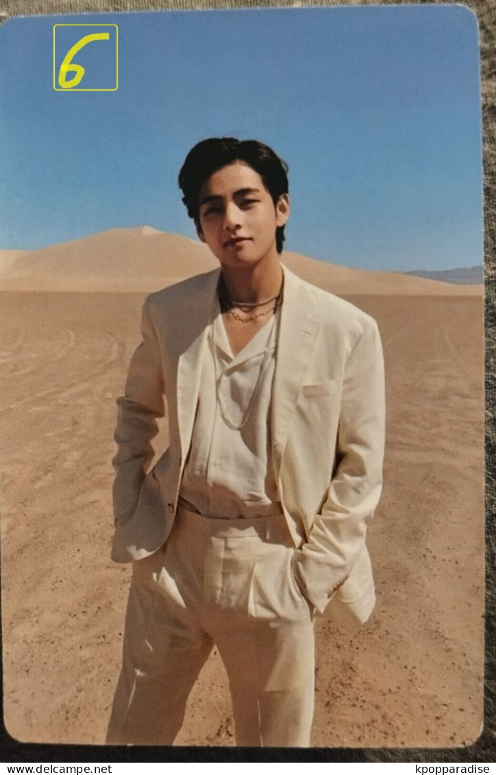 Photocard K POP Au Choix  BTS Yet To Come  V Taehyung - Objetos Derivados