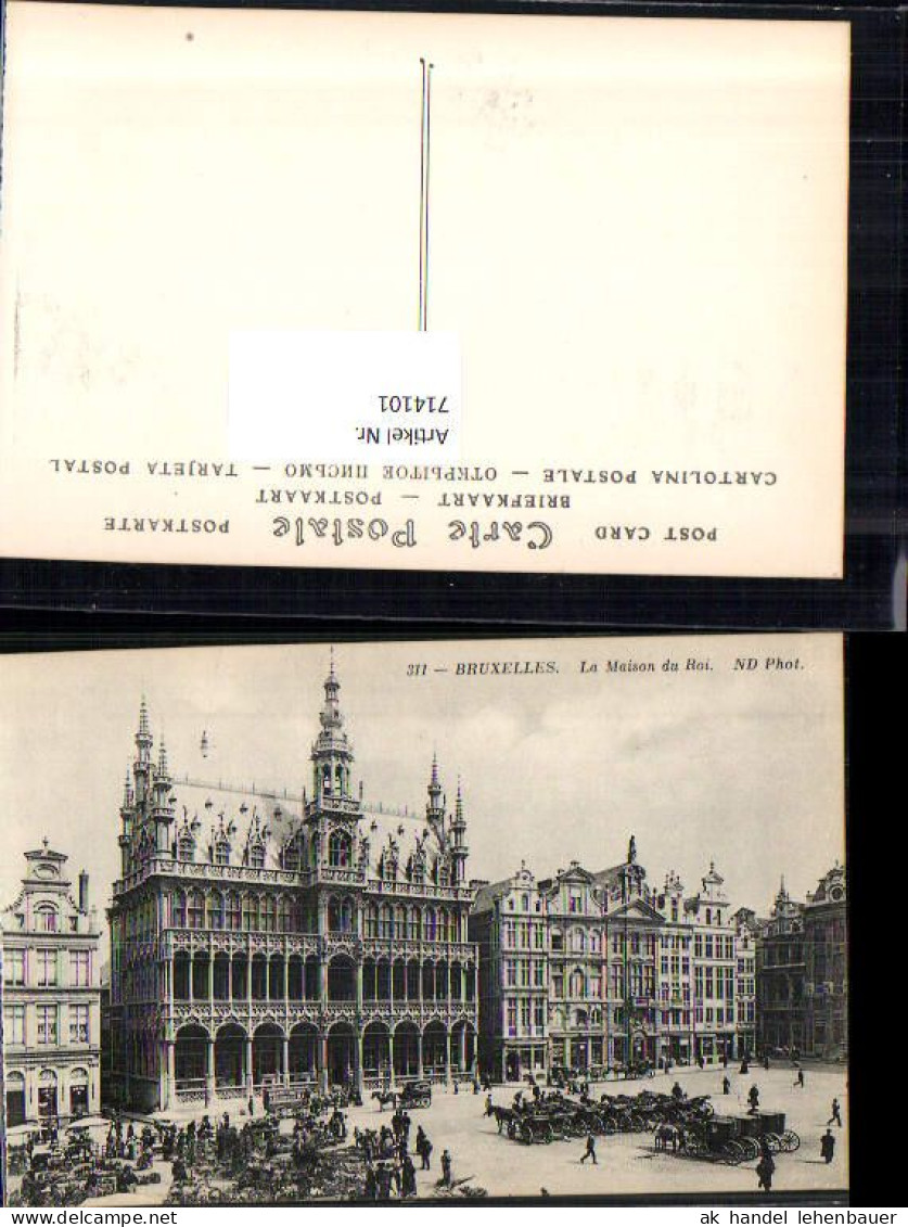 714101 Brüssel Bruxelles La Maison Du Roi - Non Classés