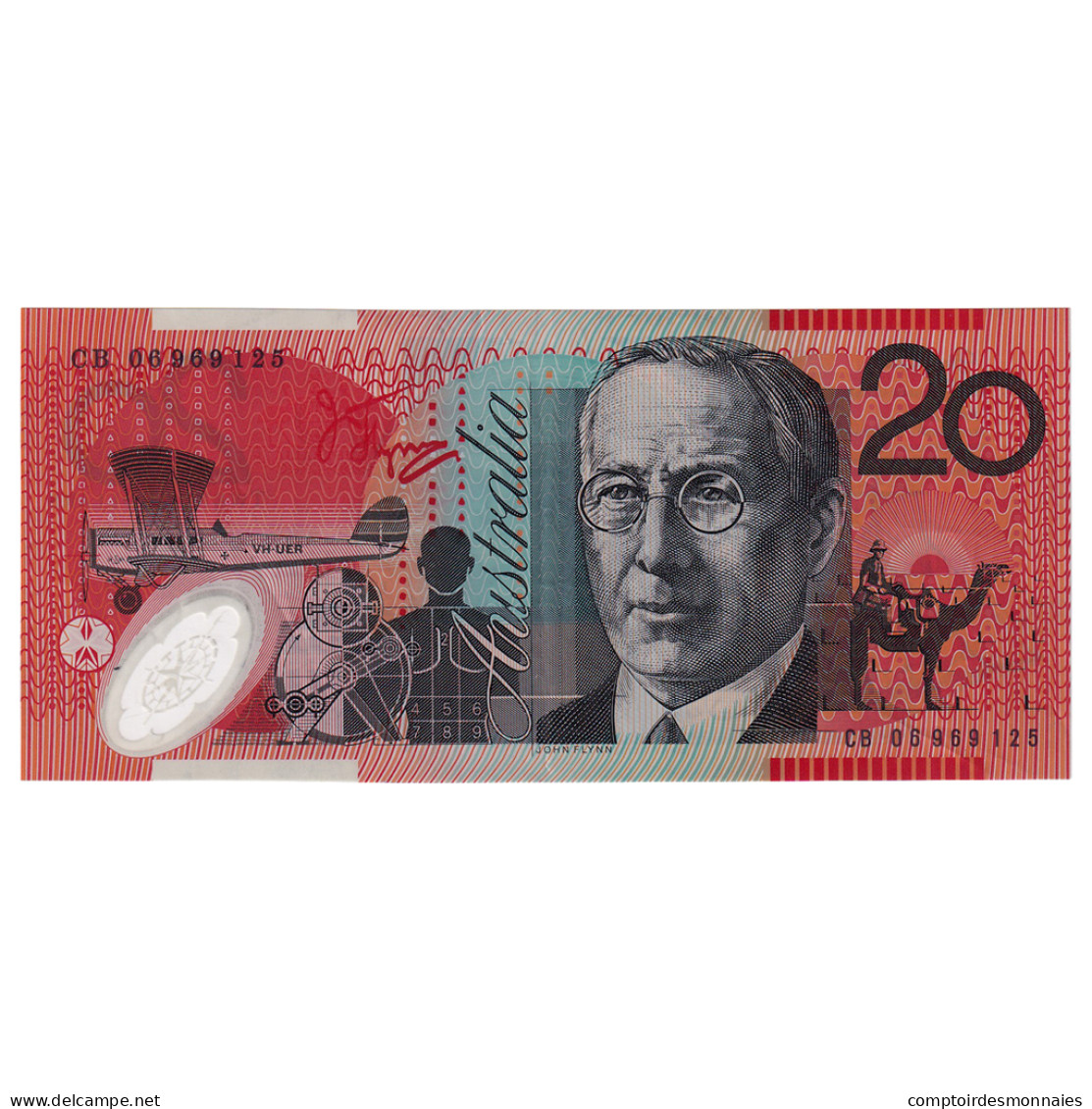 Billet, Australie, 20 Dollars, Undated (2006), KM:53b, NEUF - 1992-2001 (polymère)