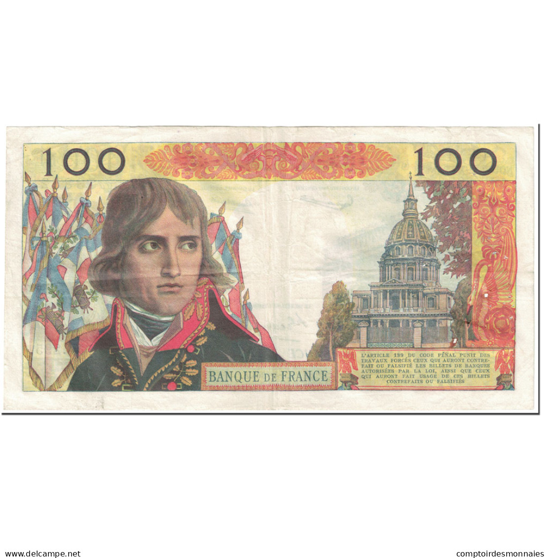 France, 100 Nouveaux Francs, Bonaparte, 1964, 1964-04-02, TTB, Fayette:59.26 - 100 NF 1959-1964 ''Bonaparte''
