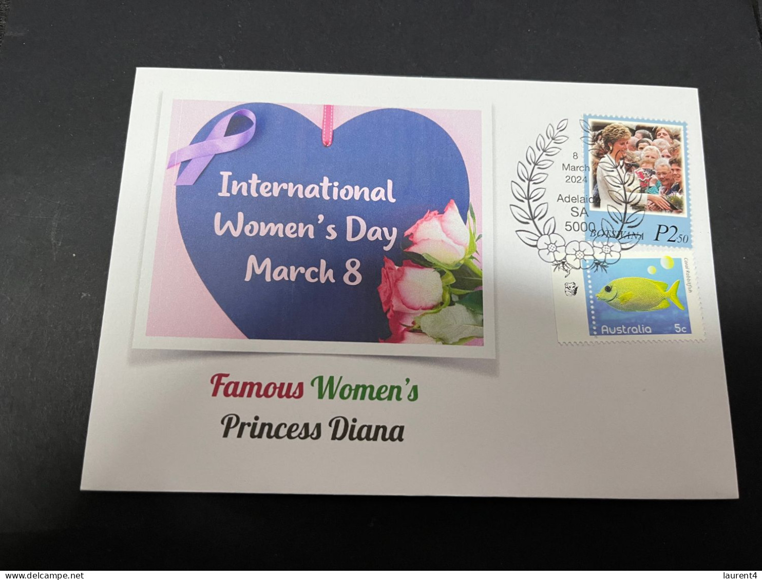 17-3-2024 (3 Y 19) International Women's Day (8-3-2024) Famous Women - Princess Diana Of Wales - Other & Unclassified