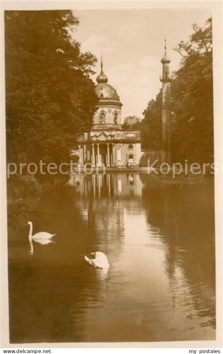 73721421 Schwetzingen Schlossgarten Moschee Schwanenteich Schwetzingen - Schwetzingen