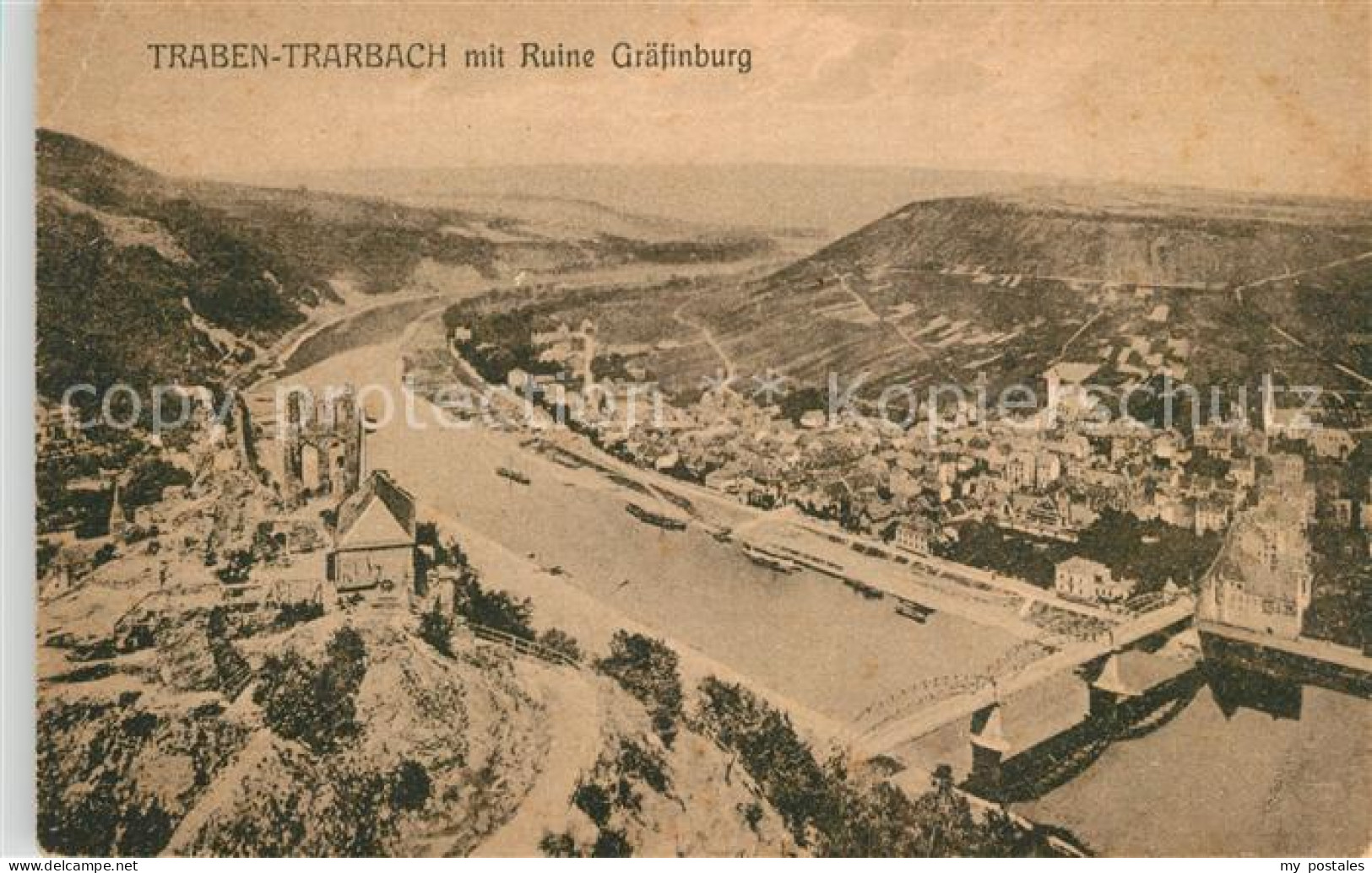 73576002 Traben-Trarbach Mit Ruine Graefinburg Traben-Trarbach - Traben-Trarbach