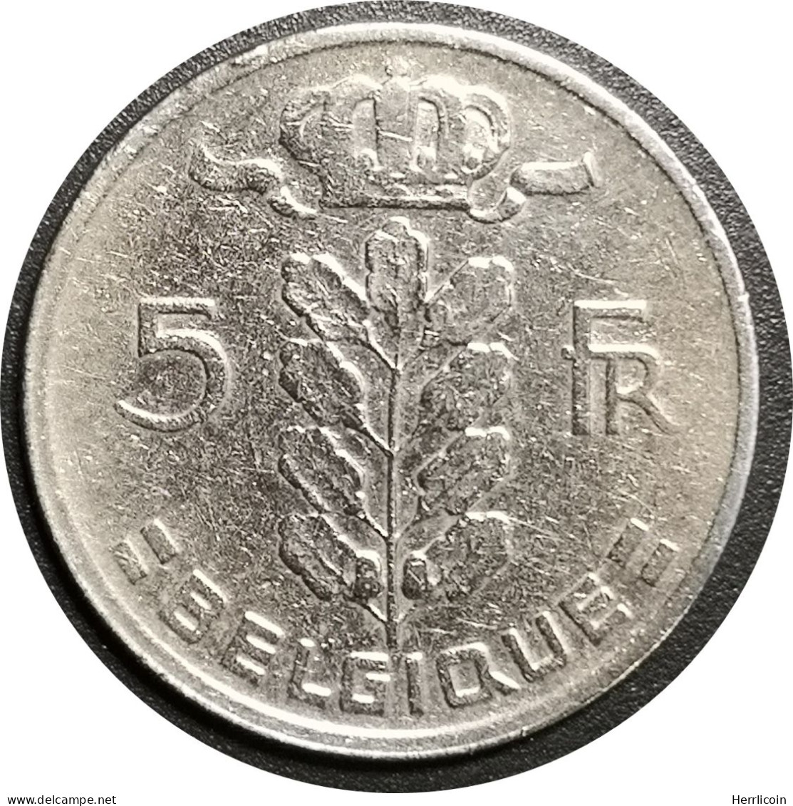 5 Francs 1965 Belgique, Type Cérès En Français - 5 Francs