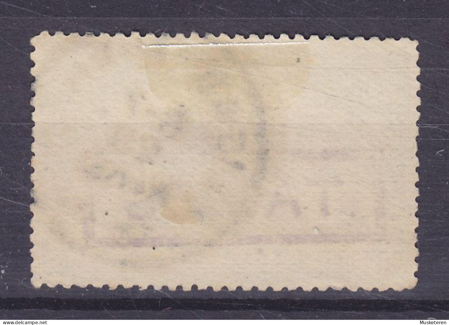 Belgian Congo 1915 Mi. 28, 25c. Inkissifälle Waterfall Wasserfälle ELISABETHVILLE Cancel Boxed 'TAXES' Cancel - Usati