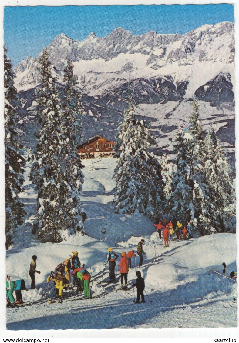 Sligebiet 'Hochwurzen' Mit Hochwurzenhütte, 1852 M. - Schladming-Rohrmoos - (Österreich/Austria) - Schladming