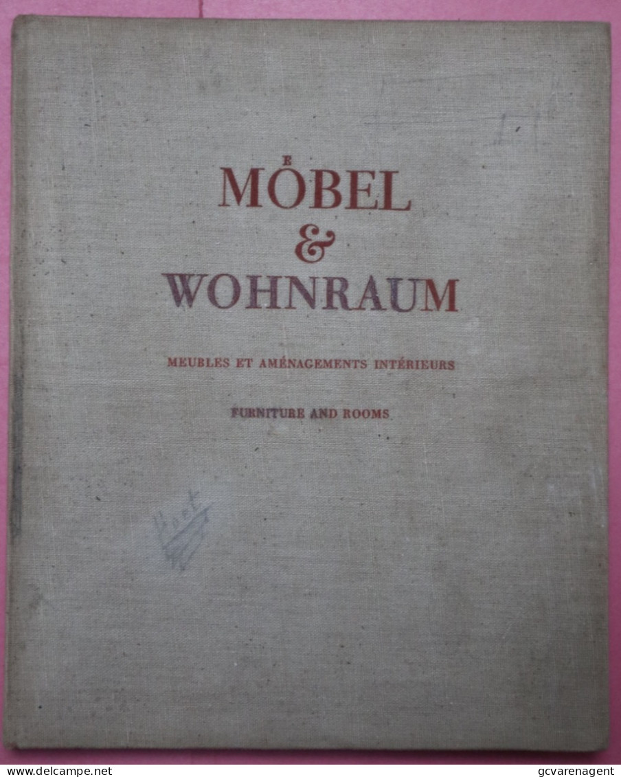 MOBEL & WOHNRAUM - MEUBELS ET AMENGEMENTS INTERIEURS - FURNITURE AND ROOMS - SEE DESCRIPTION AND IMAGES