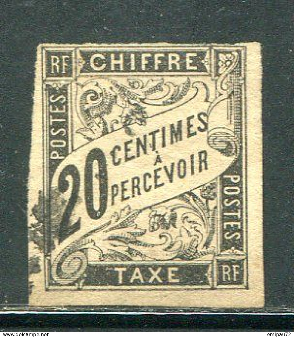 COLONIES GENERALES- Taxe Y&T N°8- Oblitéré - Postage Due