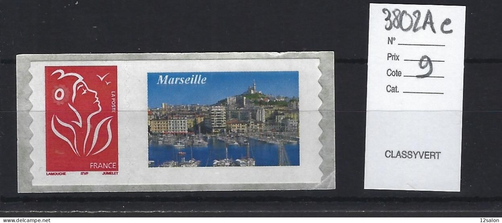 FRANCE PERSONNALISE ** N° 3802Ac - Unused Stamps