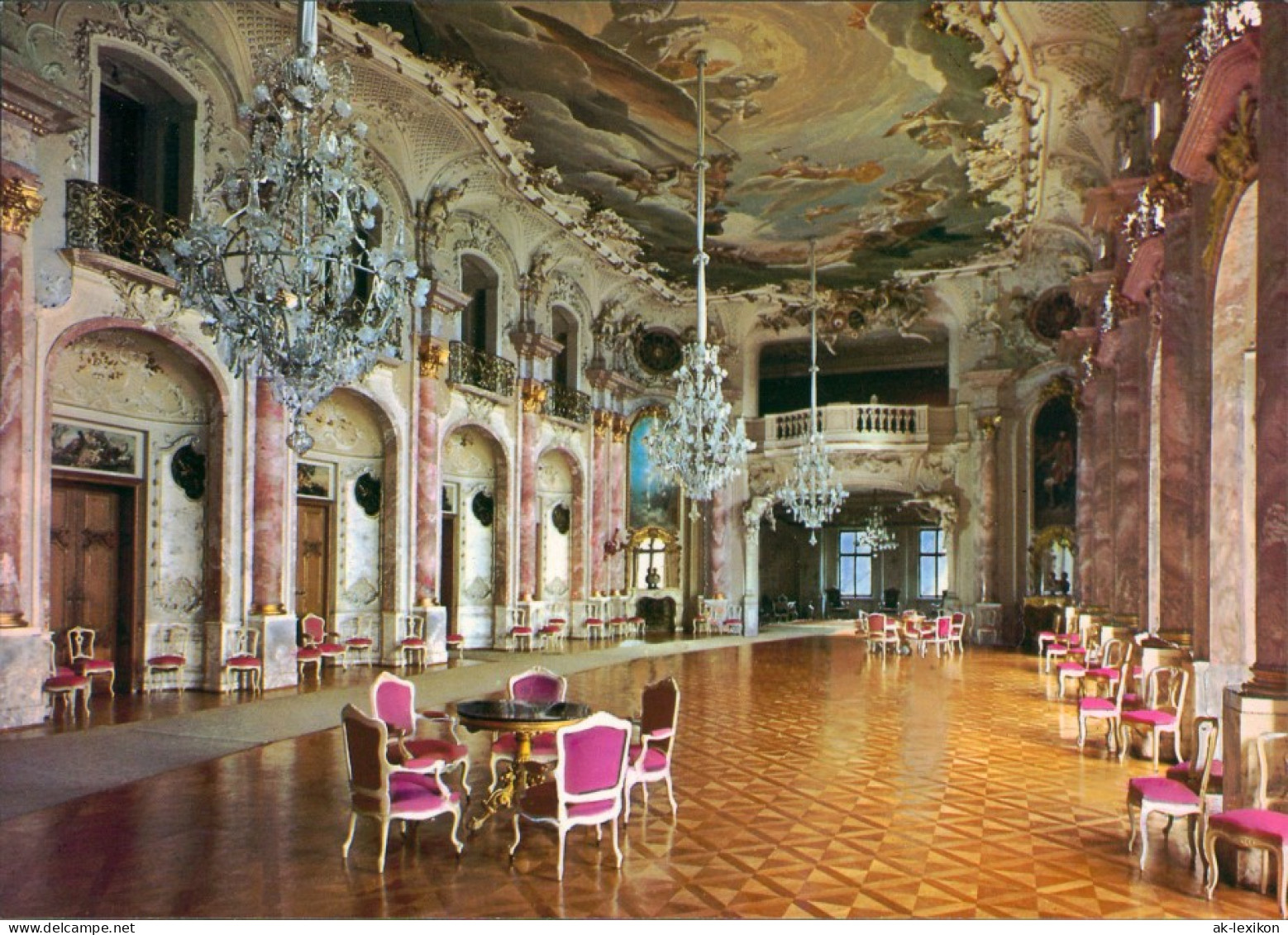 Ansichtskarte Bückeburg Fürstliches Schloss - Großer Festsaal 1995 - Bückeburg