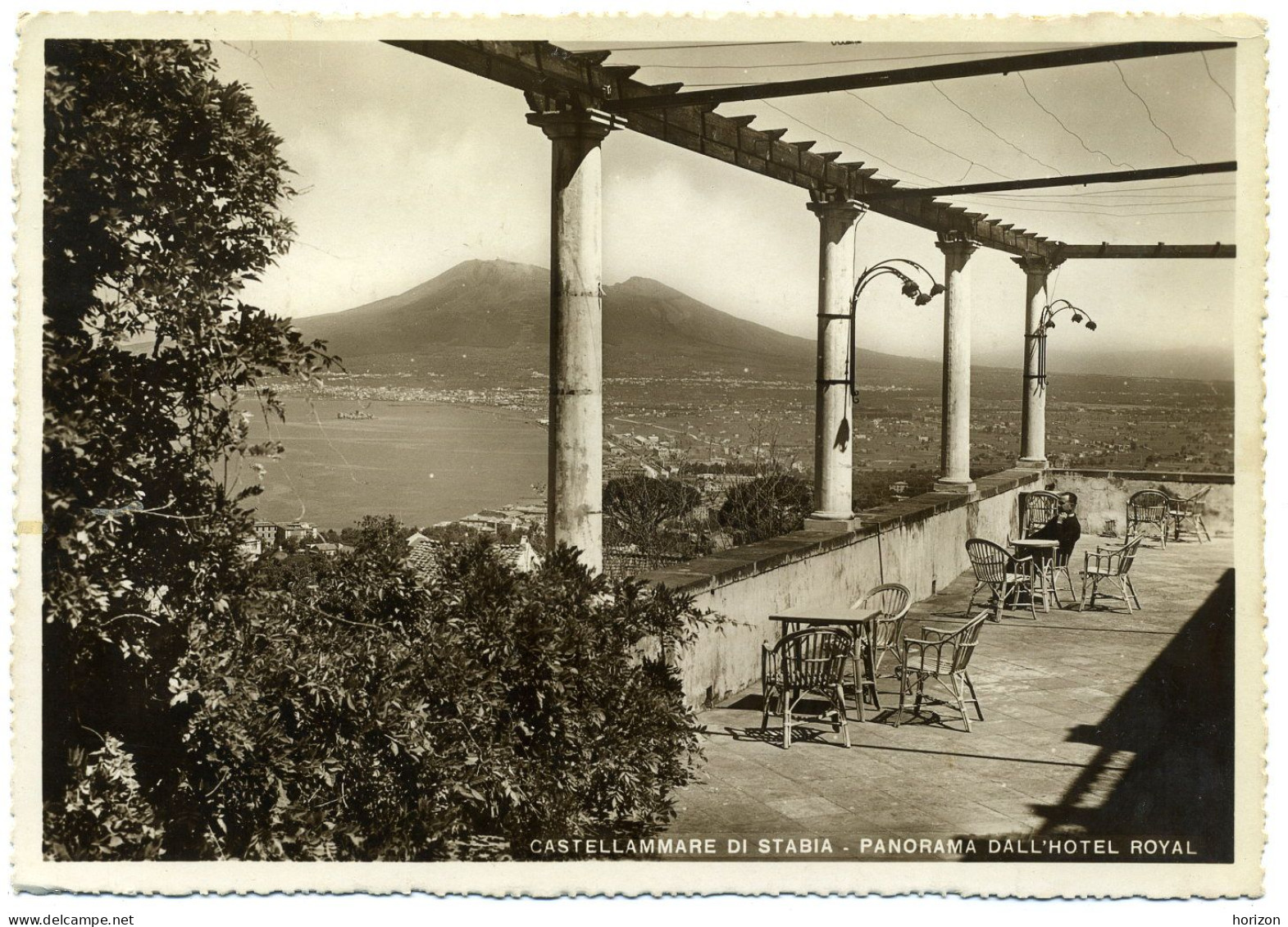 F.180  CASTELLAMMARE DI STABIA - Panorama Dall'Hotel Royal - Castellammare Di Stabia
