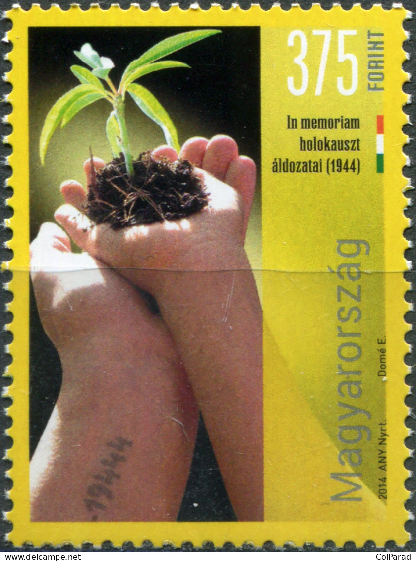 HUNGARY - 2014 - STAMP MNH ** - In Memoriam Victims Of Holocaust - Neufs