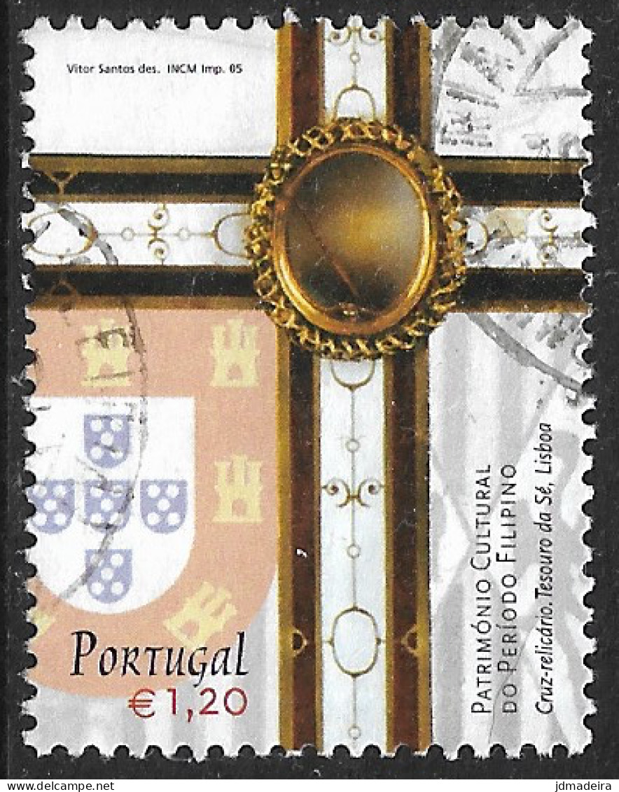 Portugal – 2005 Filipino Period 1,20 Souvenir Sheet Used Stamp - Gebruikt