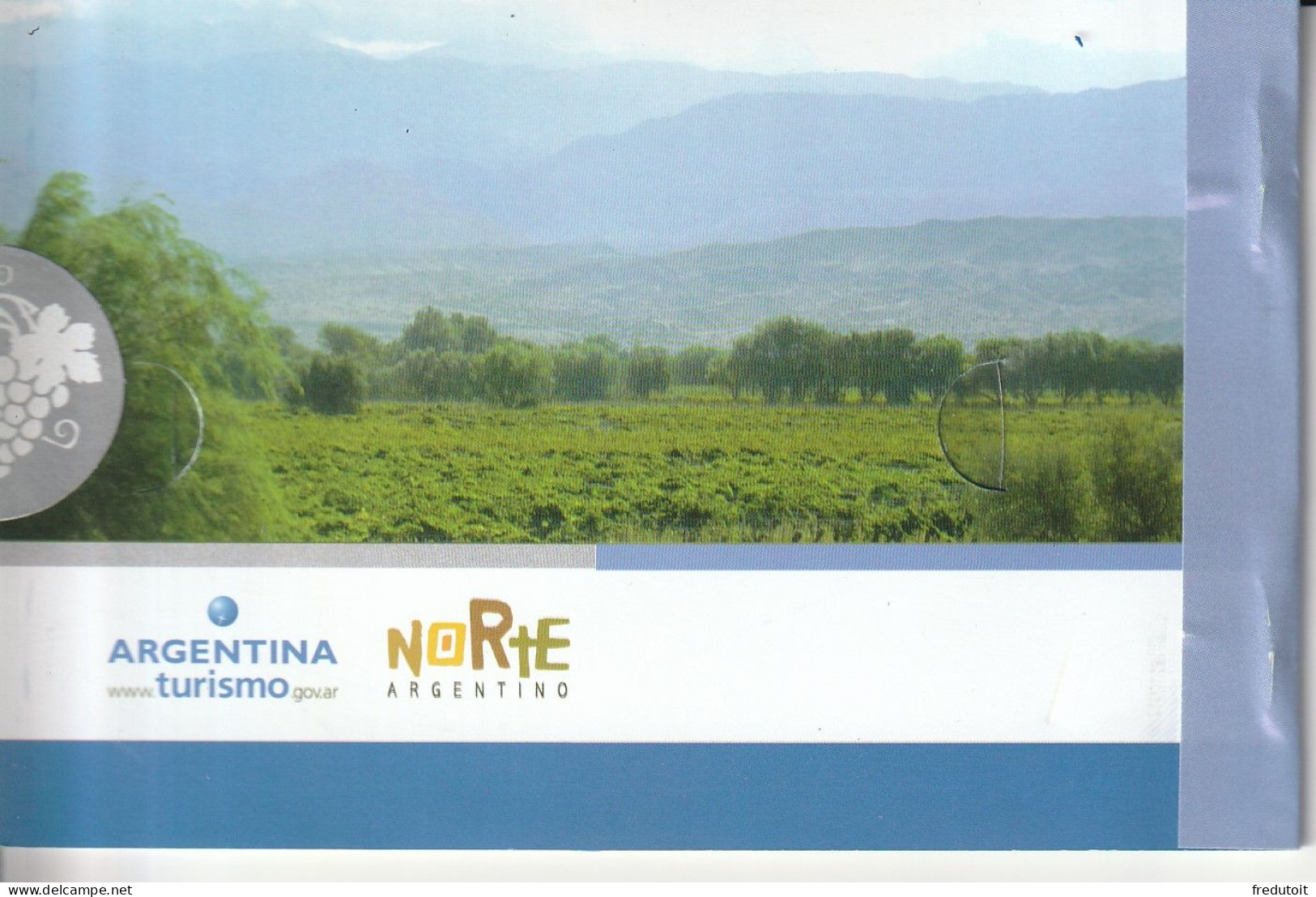 ARGENTINE - CARNET N°C2651 ** (2007) Paysages Et Vignobles - Postzegelboekjes