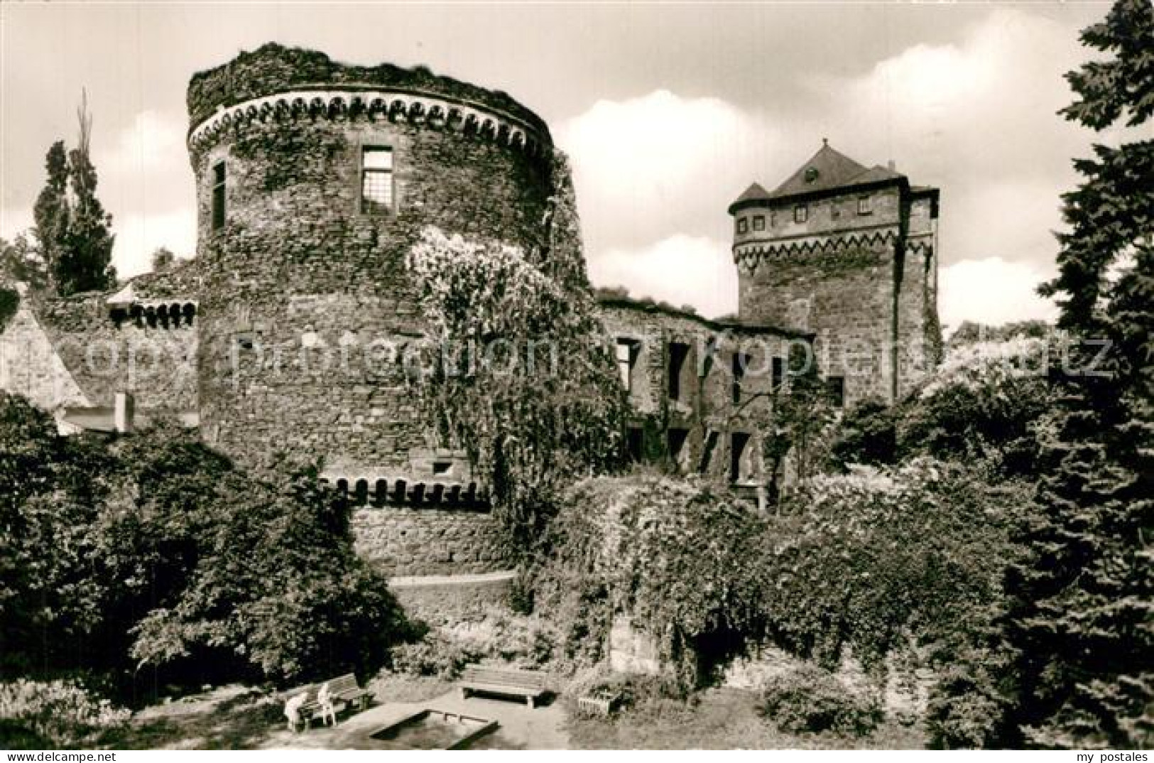 73560289 Andernach Im Schlossarten Schlossruine Andernach - Andernach