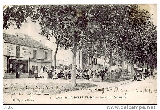 Chalet De La Belle Epine Avenue De Versailles Voiture Animation - La Belle Epine