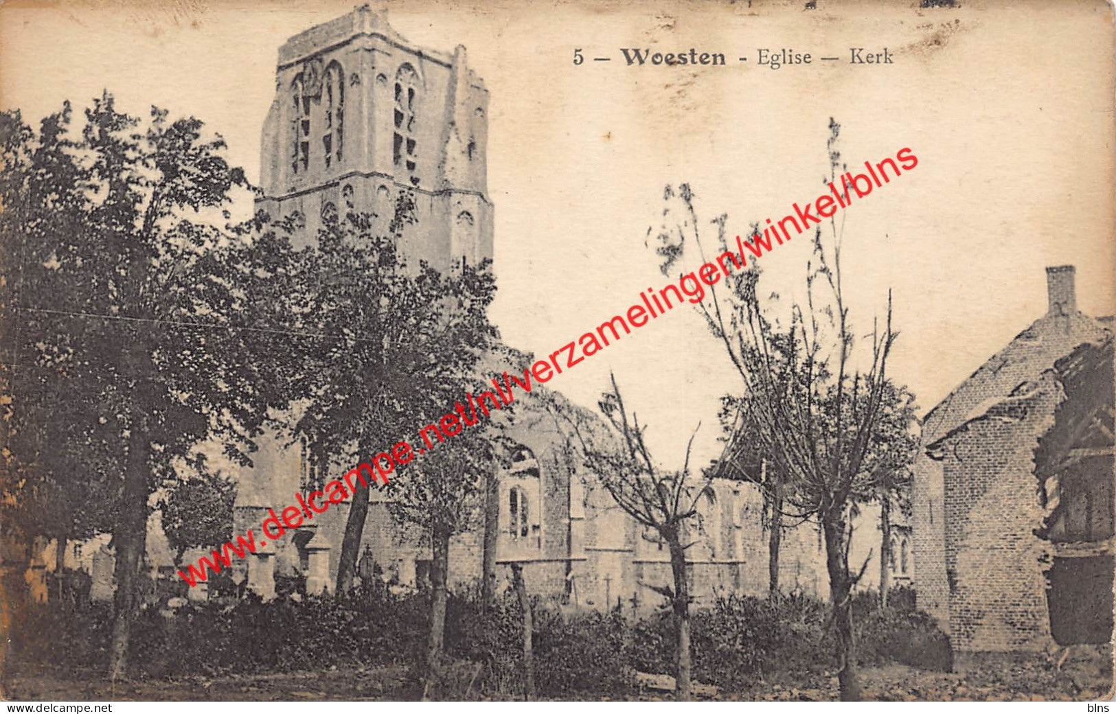 Woesten - Eglise - Kerk - Vleteren - Vleteren