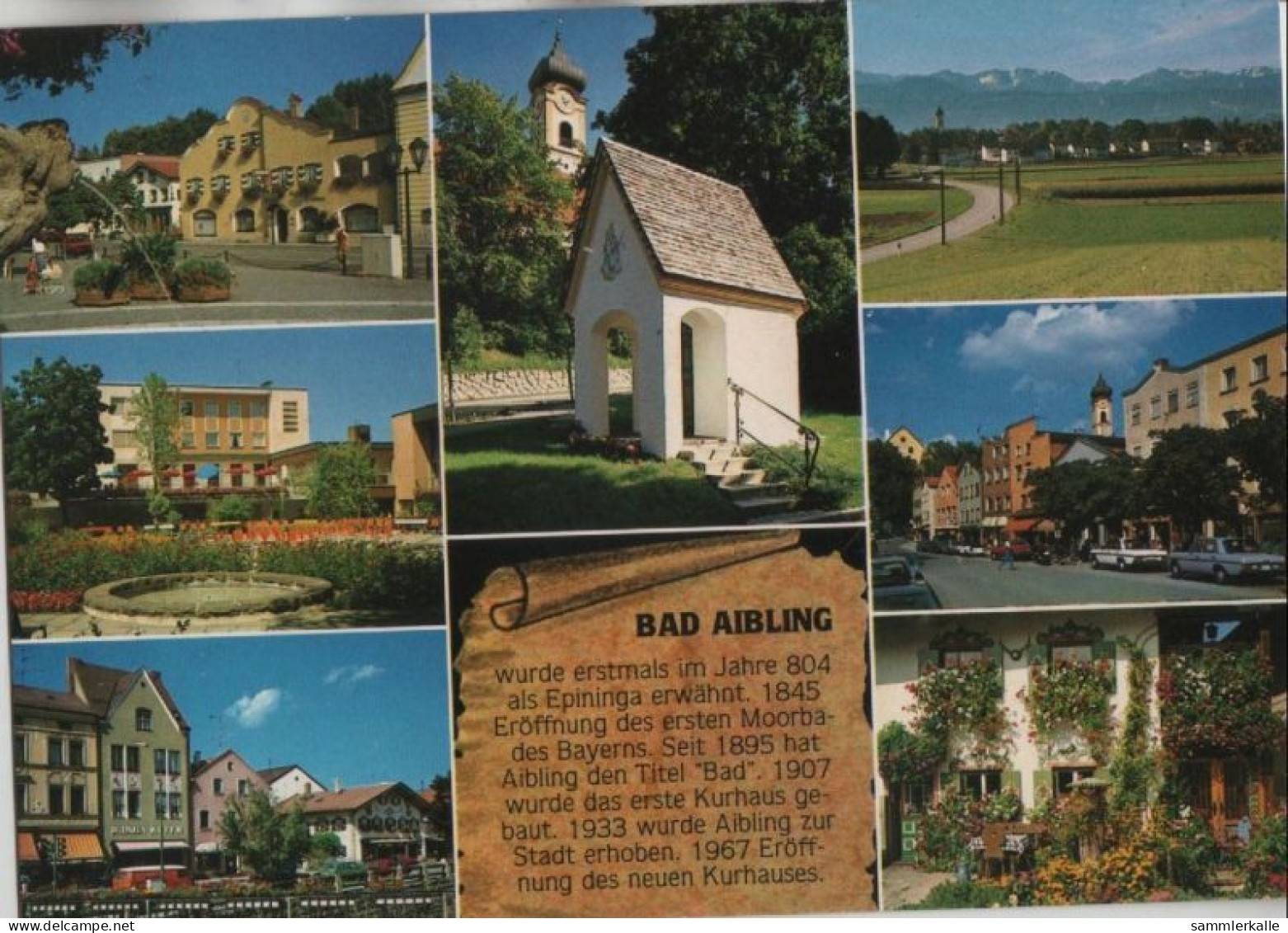 47139 - Bad Aibling - 7 Teilbilder - 1988 - Bad Aibling