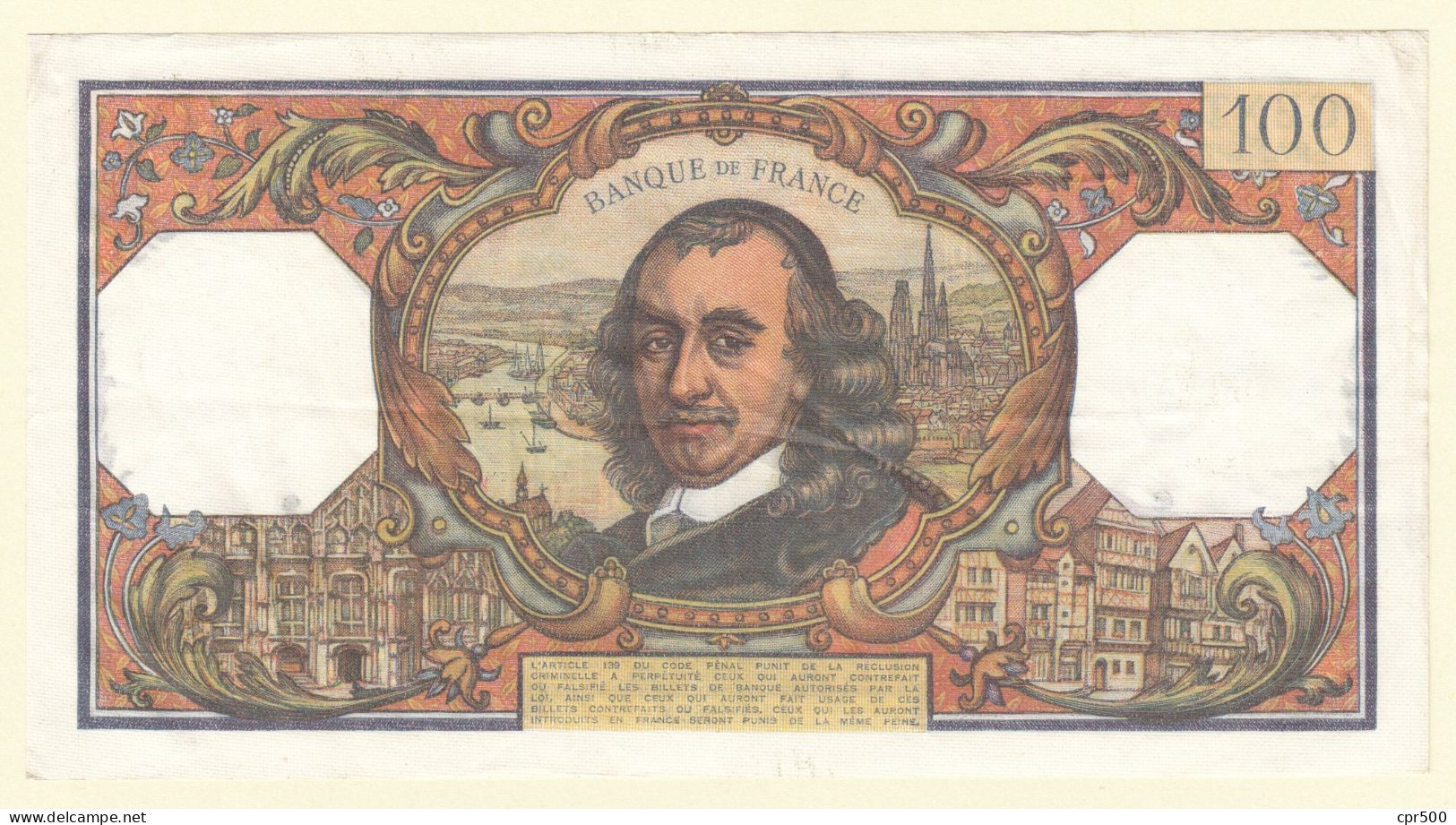 100 Francs Corneille Type 1964, F65.20, 1968, B.301, SUP - 100 F 1964-1979 ''Corneille''