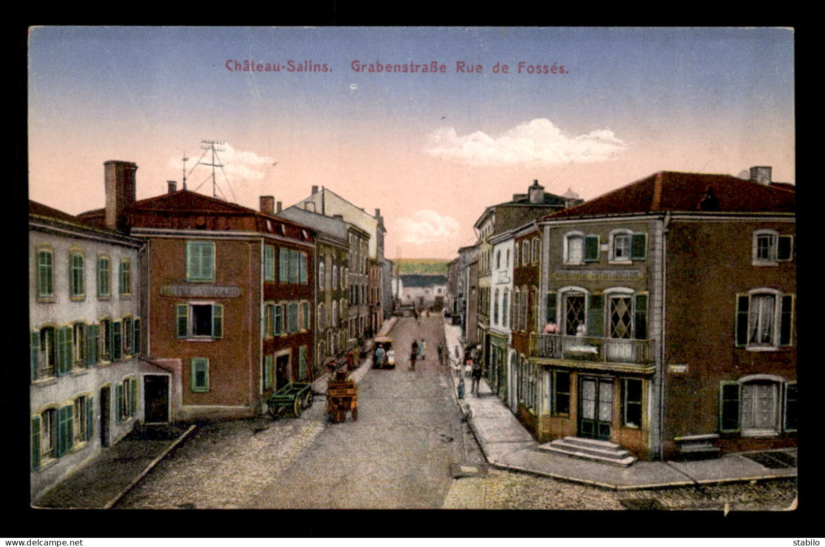 57 - CHATEAU SALINS - RUE DES FOSSES - Chateau Salins