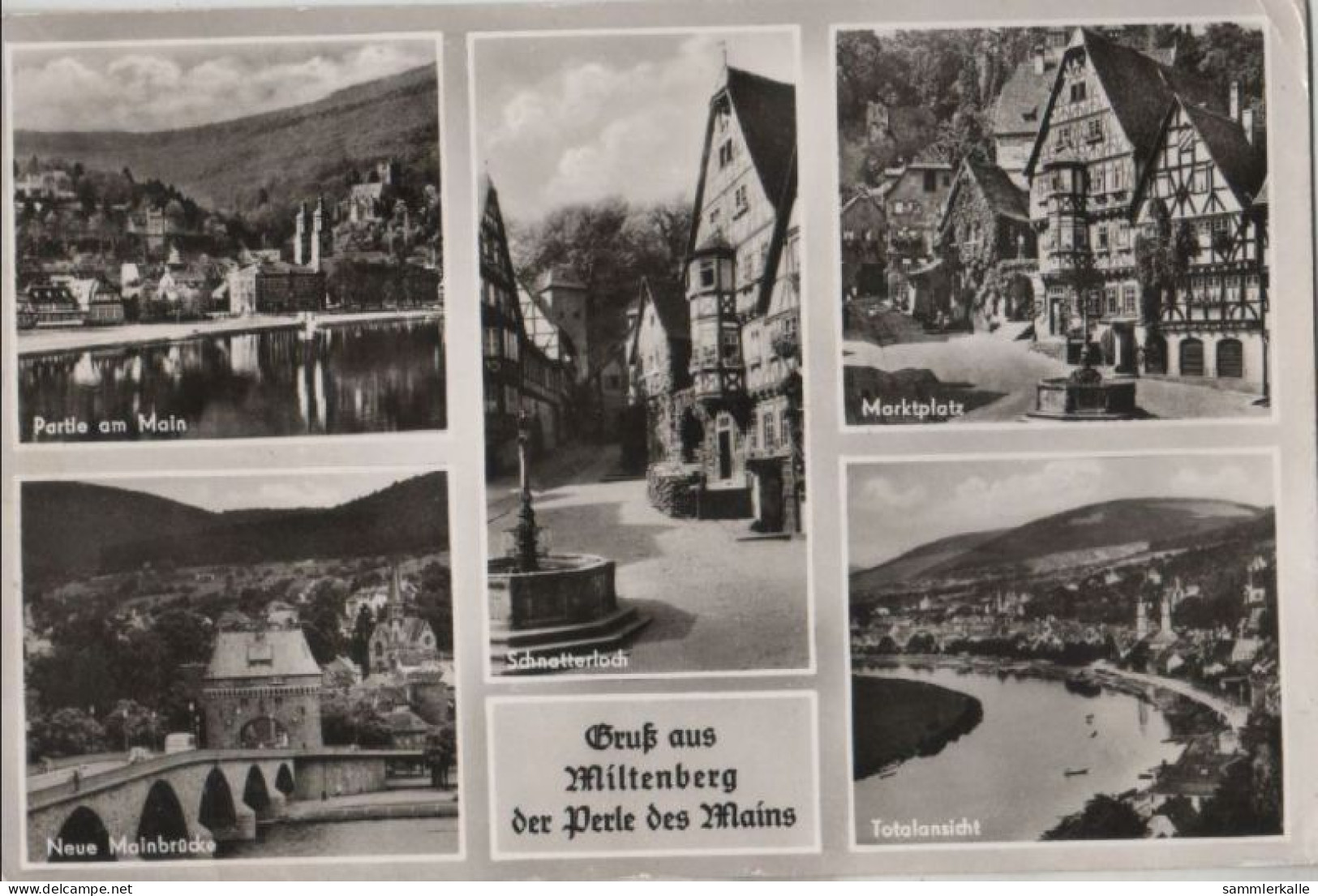 69259 - Miltenberg - U.a. Marktplatz - 1959 - Miltenberg A. Main