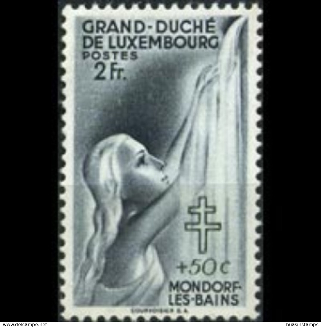 LUXEMBOURG 1940 - Scott# B104 Medicinal Bath Set Of 1 LH - 1940-1944 Deutsche Besatzung