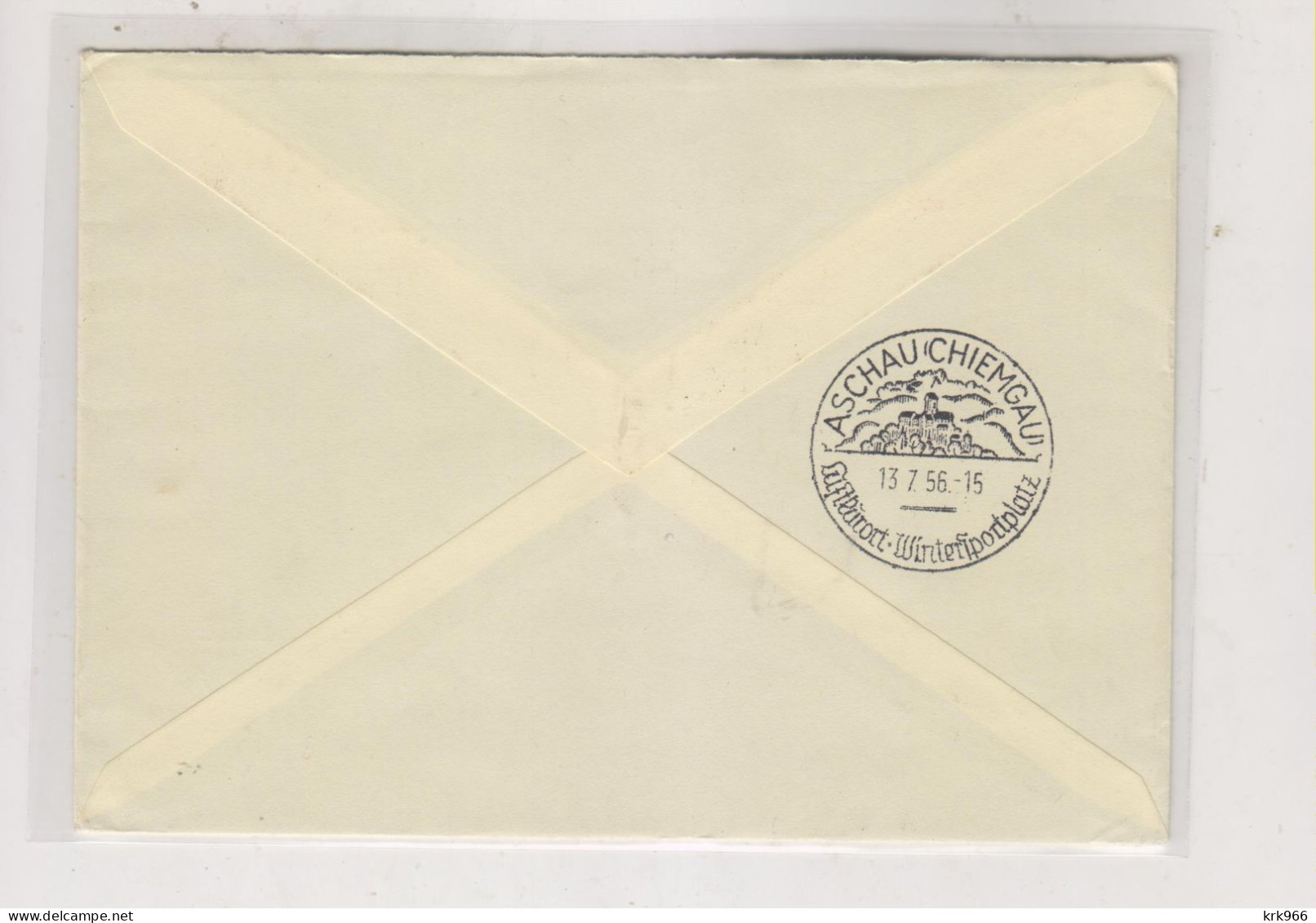 ICELAND 1954 SKALHOLT Registered FDC Cover To Germany - Lettres & Documents